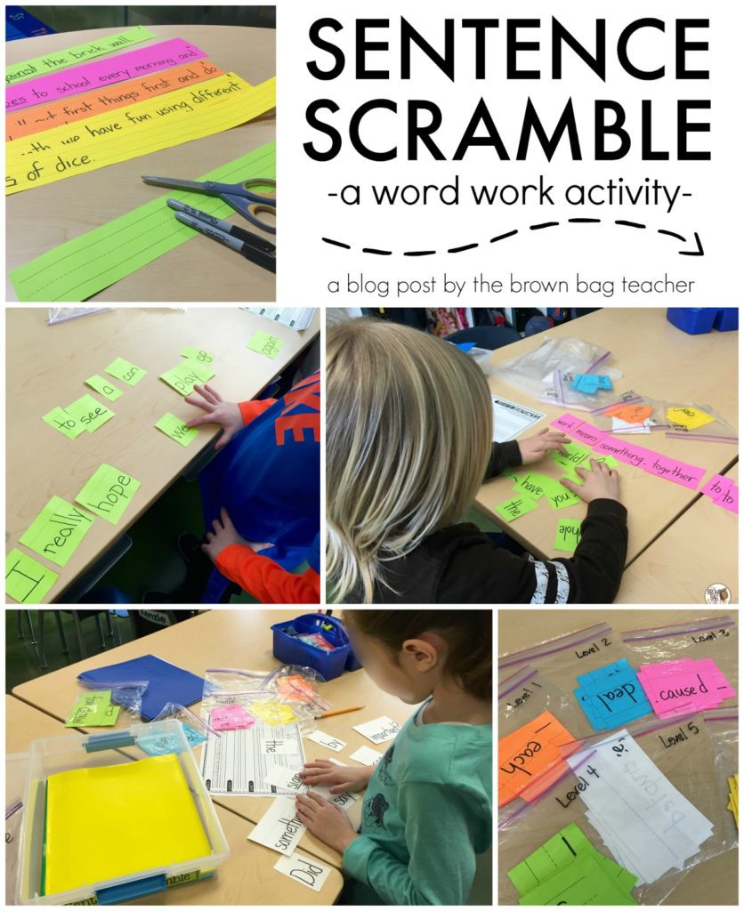 sentence-scramble