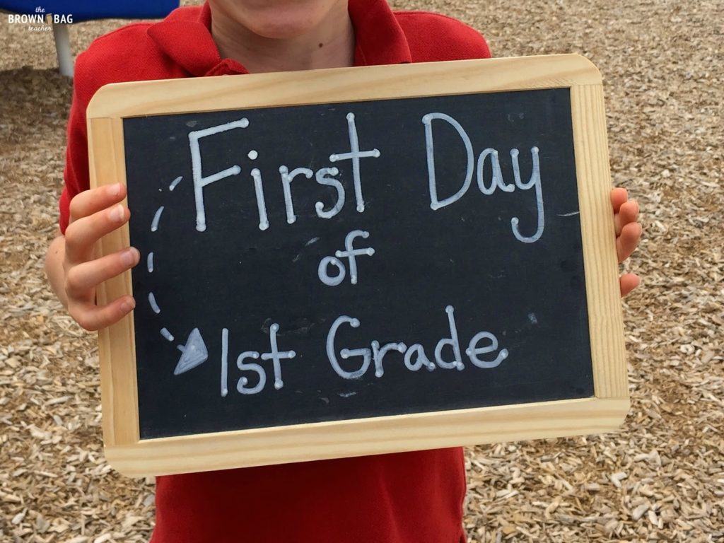 First day of 1st grade