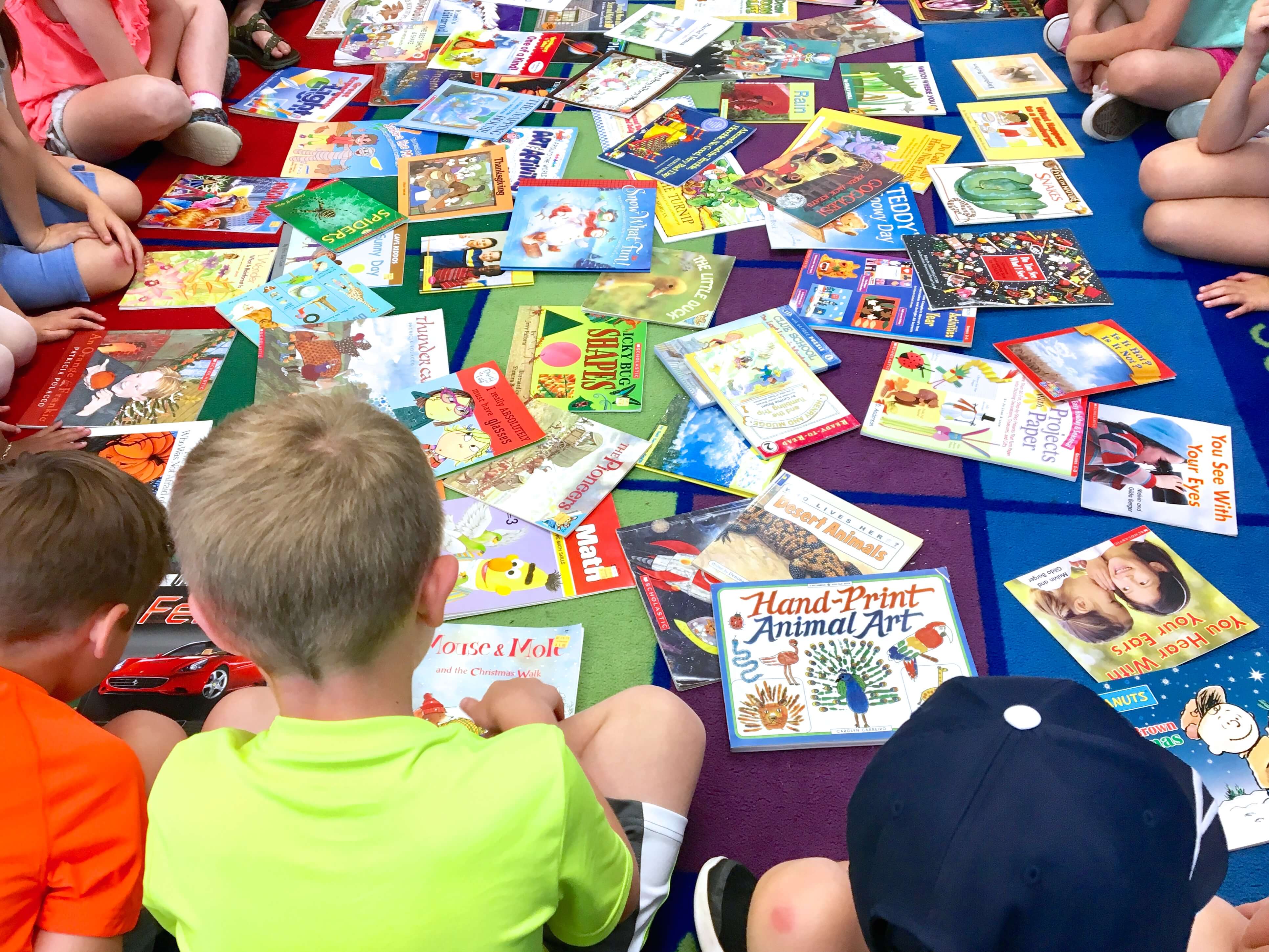 Snag hundreds of FREE picture and chapter books for your classroom library or student book bins from your local Half-Price Book Store.