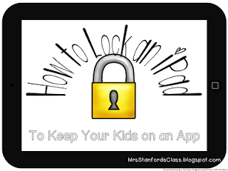locking an iPad