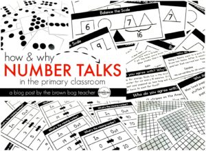 Number Talks can be built into your daily schedule as short, daily exercises aimed at building number sense and flexibility in number thinking.