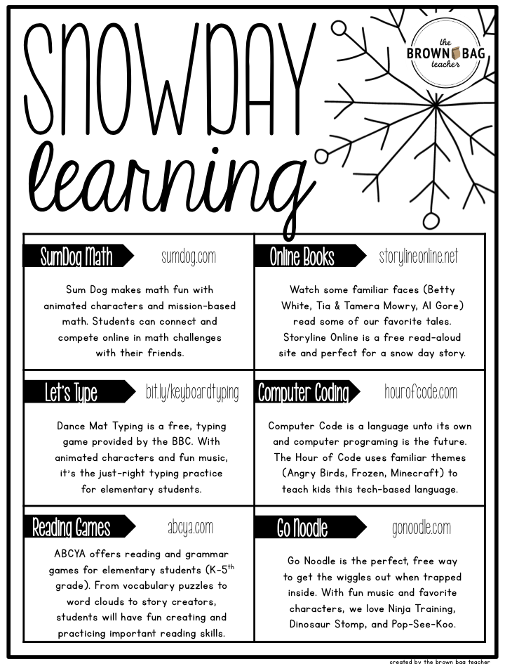 SnowDayLearning