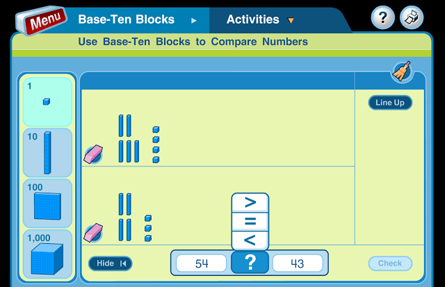 Math Manipulatives offer students a real, hands-on way to explore a mathematical concept, build their own meaning, and help develop number sense! 