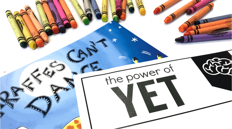 Encourage students to realize the power of growth mindset and the word 'yet' with this read aloud and free graphic organizer. 