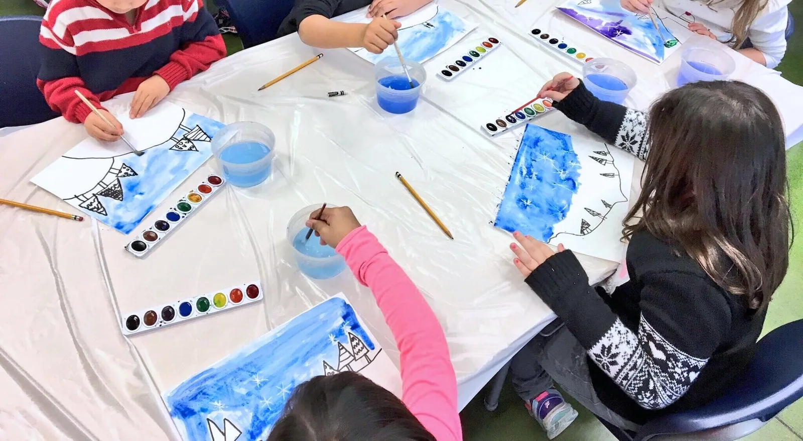 Embrace the season and give our students some hands-on opportunities to create parent gifts, directed draws, watercolor paintings, and so much more! 