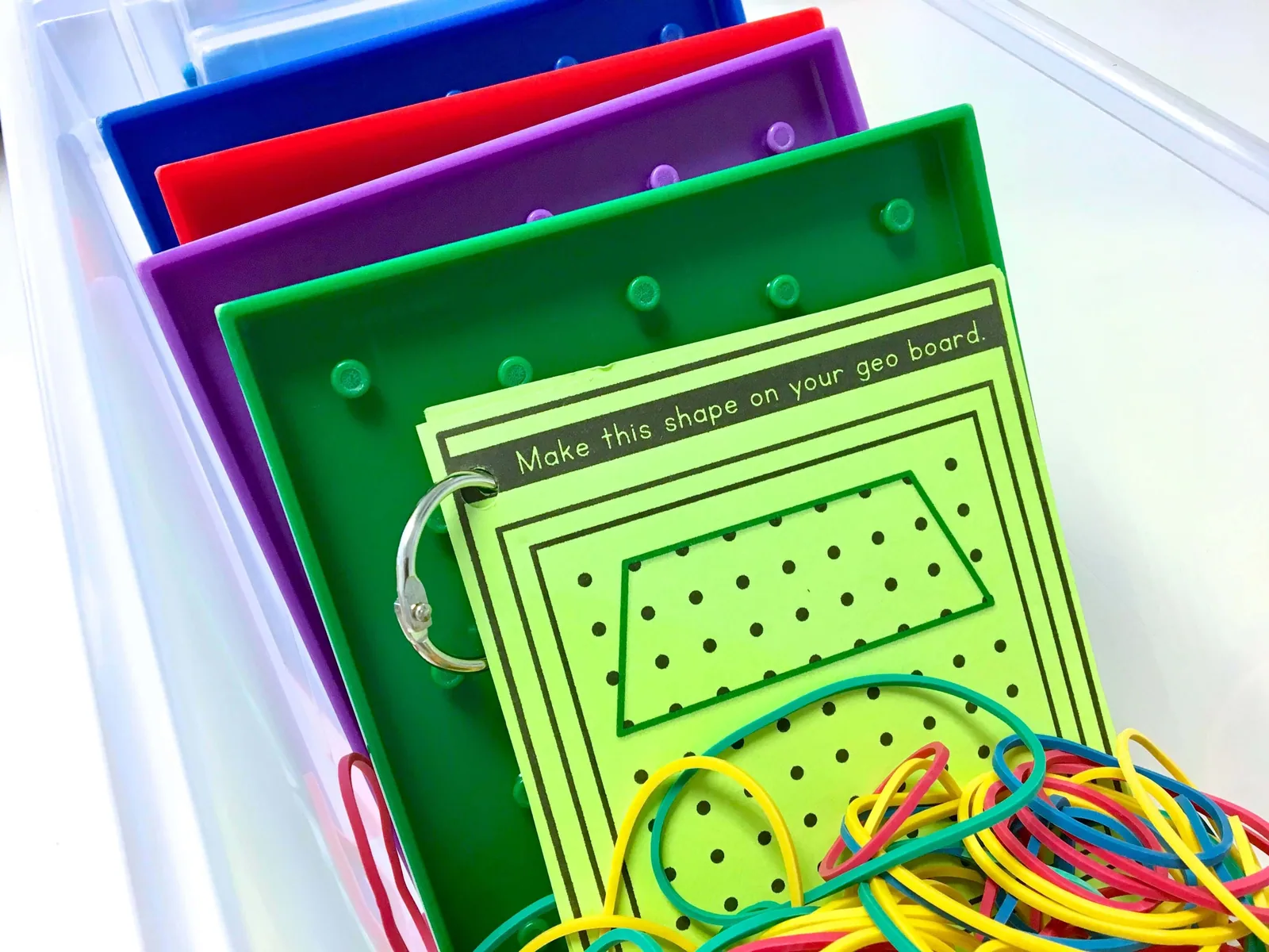 A morning work alternative, Morning Tubs offer Primary Students a play-based opportunity to explore, create, and build social skills. 