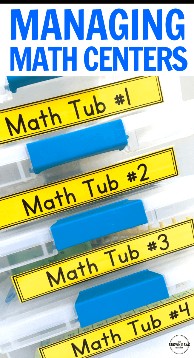 Overwhelmed by math centers? Check out these SIMPLE ideas for create predictable patterns and routines that allow for streamlined planning! 