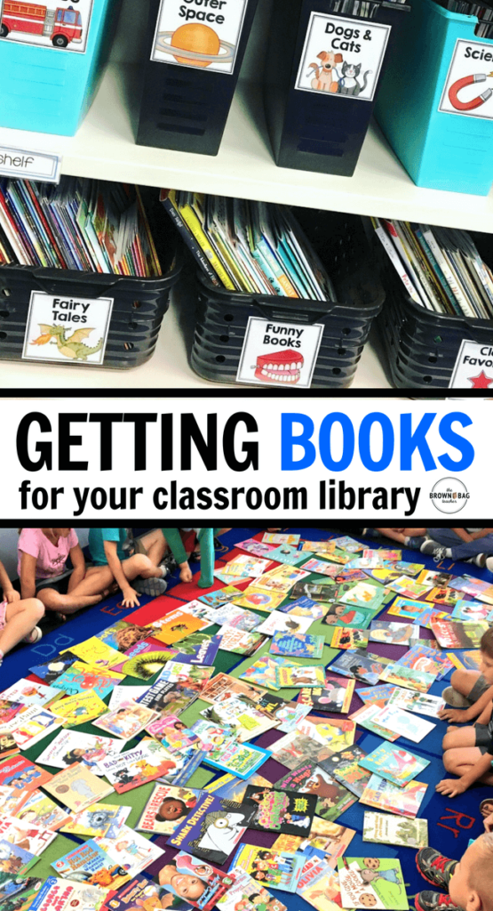 Building Your Classroom Library - The Brown Bag Teacher