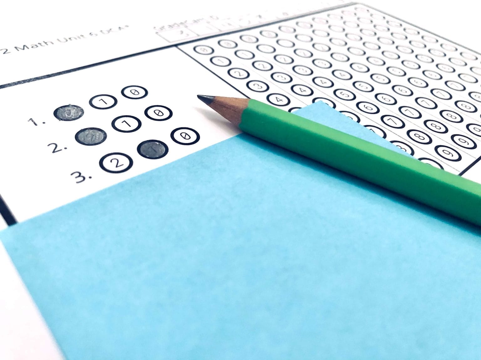 Making Scantrons Work in Primary - The Brown Bag Teacher