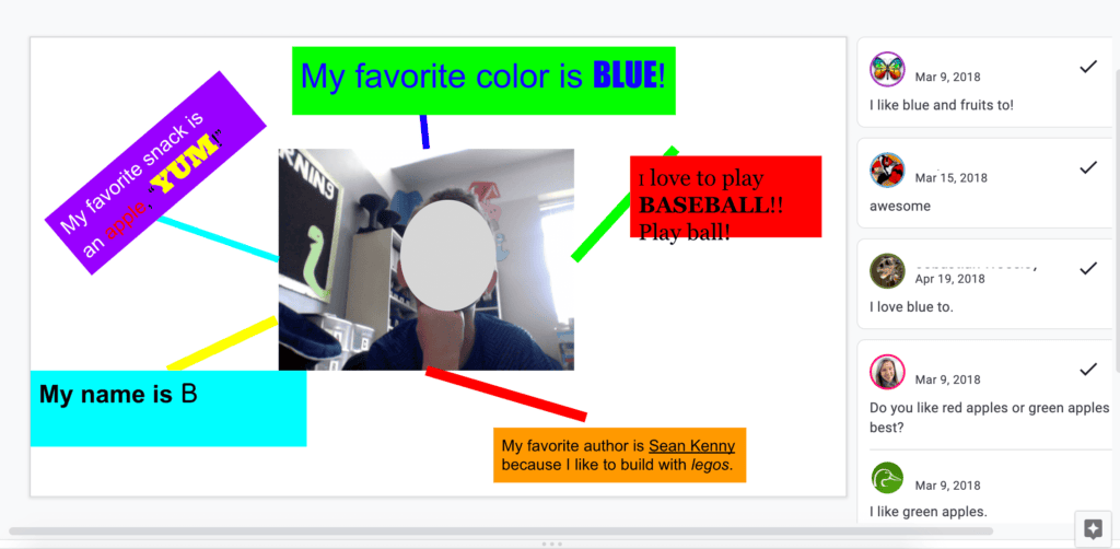 Digital All About Me - All About Me in Google Slides - Back to