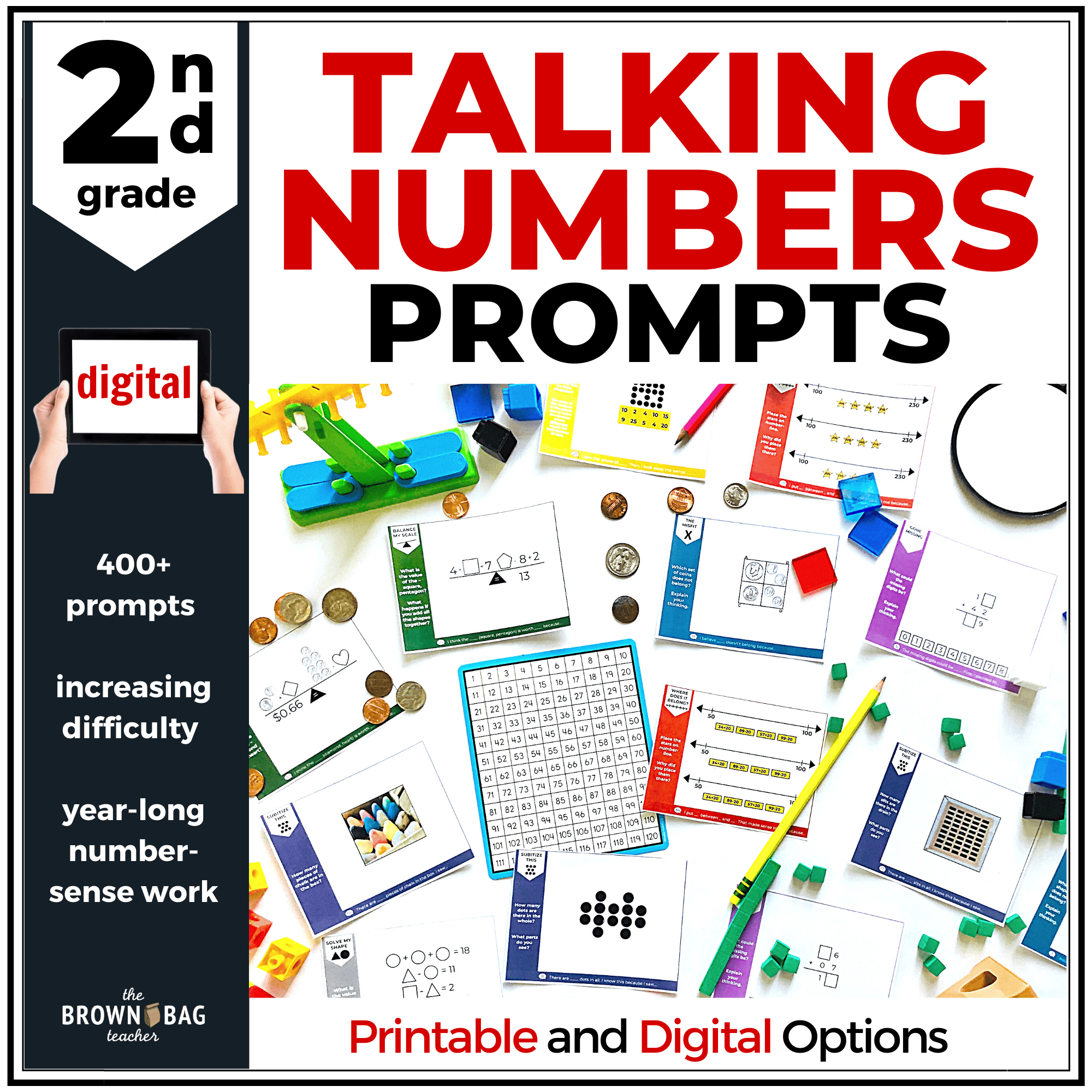 Would You Rather - Grade 2 - Number Sense & Place Value MATH Talks