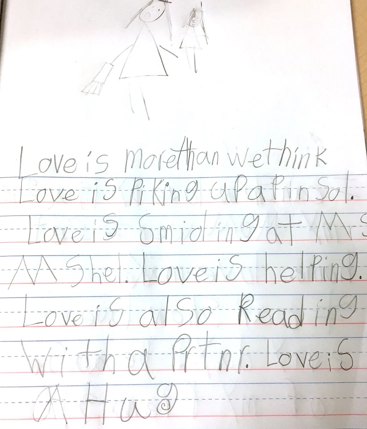 Love Is Valentines Day Writing Prompt