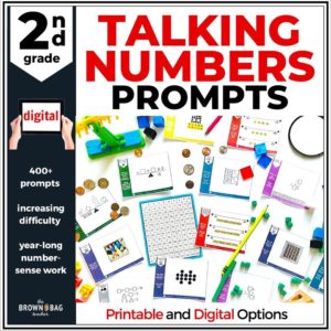 number talks 2nd grade cover photo