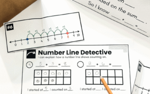 Counting On Numberline with Addition
