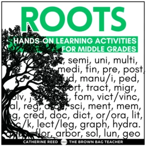 Morphology Games for Greek and Latin Roots, Prefixes, Suffixes for ELA Centers