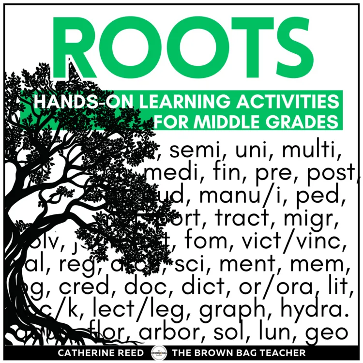 Morphology Games for Greek and Latin Roots, Prefixes, Suffixes for ELA Centers