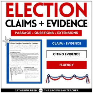 2024 Presidential Election Passage + Readers Theater: Claims + Evidence, Fluency