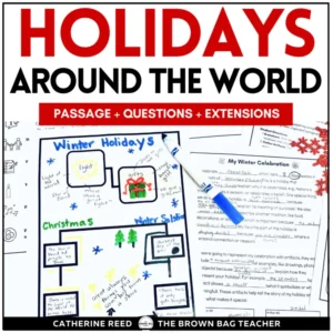 Holidays Around the World: Christmas, Hanukkah, Kwanza Comprehension Passages