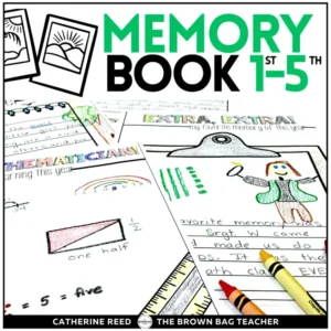 End of the Year Memory Book: Last Days of School Activities and Year Book