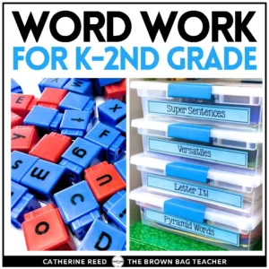 Phonological Awareness & Phonics Centers for ANY Word List: Science of Reading