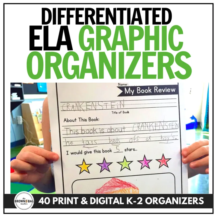 Reading Comprehension Graphic Organizers (Print & Slides) Fiction, Nonfiction