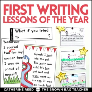 Back to School Writing Lessons for Starting Writer’s Workshop 1st & 2nd Grade