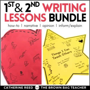 Writing Workshop Bundle: 1st & 2nd Grade Writing (Narrative, Inform, Opinion)